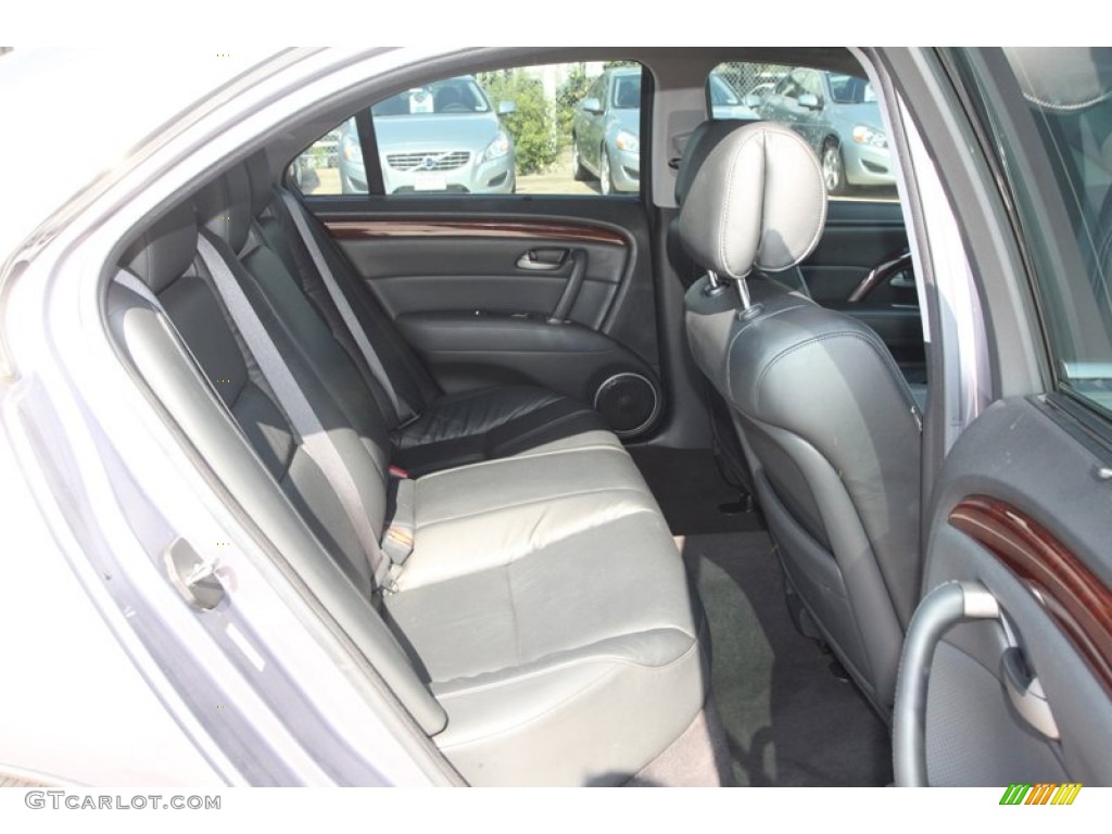 2007 Acura RL 3.5 AWD Sedan Rear Seat Photo #84759704