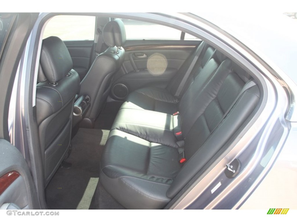 Ebony Interior 2007 Acura RL 3.5 AWD Sedan Photo #84759782