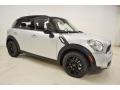 2013 Crystal Silver Metallic Mini Cooper S Countryman  photo #2