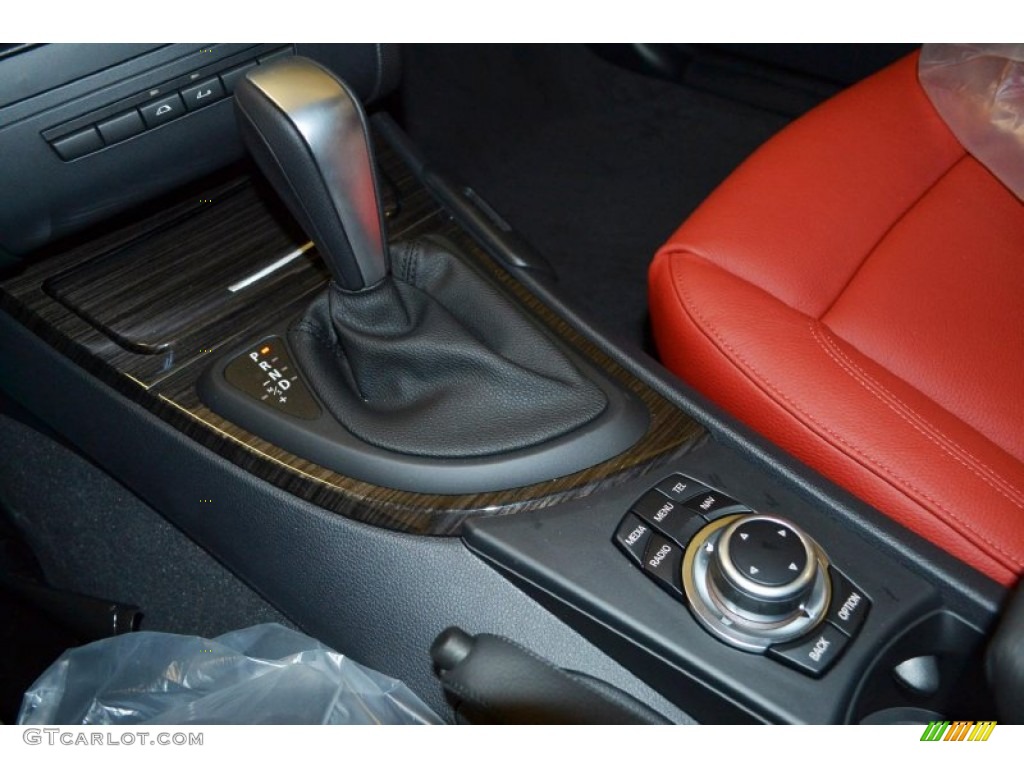 2013 1 Series 128i Convertible - Alpine White / Coral Red photo #9