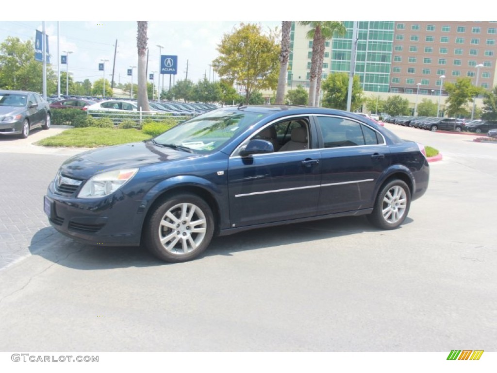 2008 Aura XE 3.5 - Deep Blue / Gray photo #2