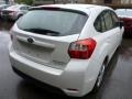 2013 Satin White Pearl Subaru Impreza 2.0i 5 Door  photo #4