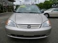 Titanium Metallic - Civic LX Sedan Photo No. 8