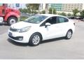 Clear White - Rio EX Sedan Photo No. 3