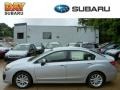 2013 Ice Silver Metallic Subaru Impreza 2.0i Premium 4 Door  photo #1
