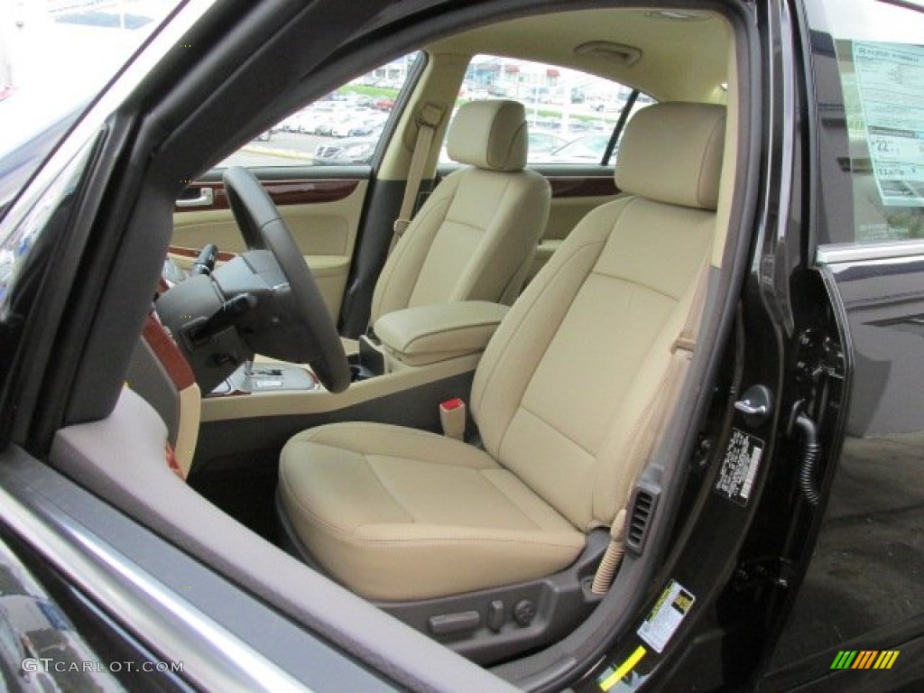 2013 Genesis 3.8 Sedan - Night Shadow Brown / Cashmere photo #10