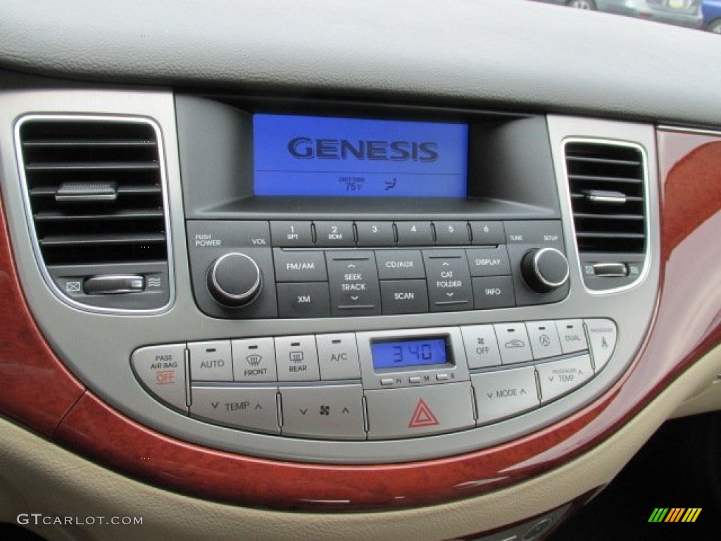 2013 Genesis 3.8 Sedan - Night Shadow Brown / Cashmere photo #12