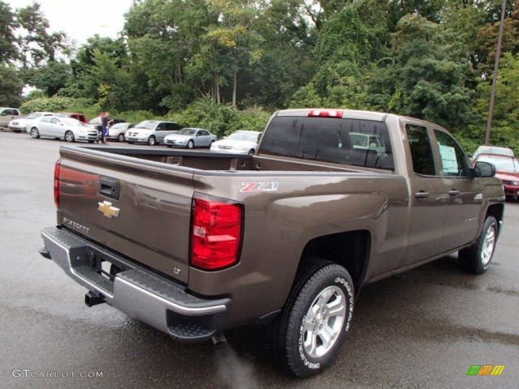 2014 Silverado 1500 LTZ Z71 Double Cab 4x4 - Brownstone Metallic / Jet Black photo #8