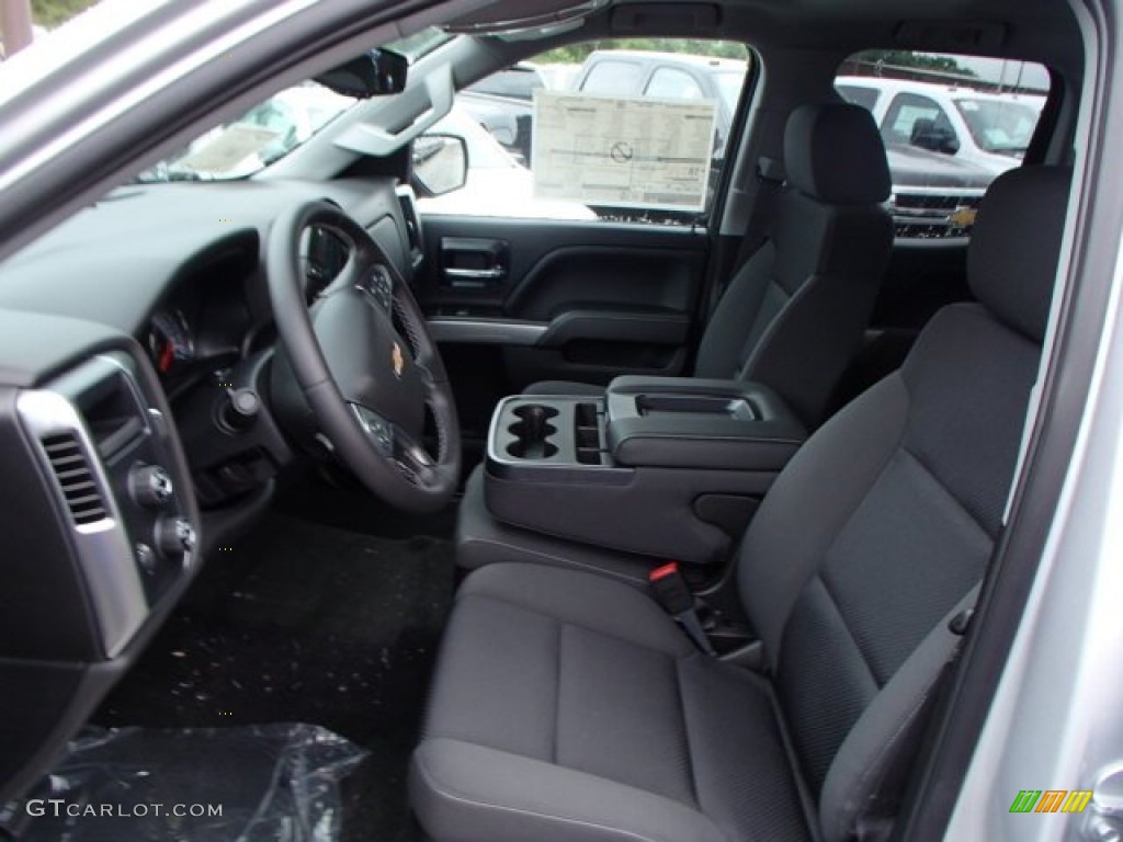 2014 Silverado 1500 LTZ Z71 Double Cab 4x4 - Silver Ice Metallic / Jet Black photo #10