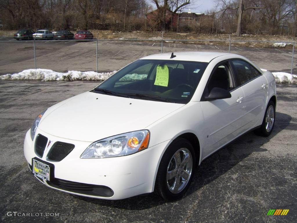 Ivory White Pontiac G6