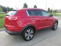 2012 Signal Red Kia Sportage EX  photo #3