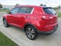 2012 Signal Red Kia Sportage EX  photo #5