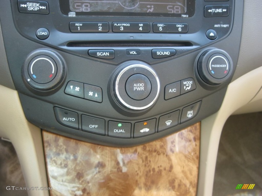 2003 Accord EX V6 Sedan - Noble Green Pearl / Ivory photo #26