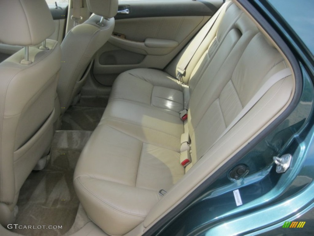 2003 Accord EX V6 Sedan - Noble Green Pearl / Ivory photo #33