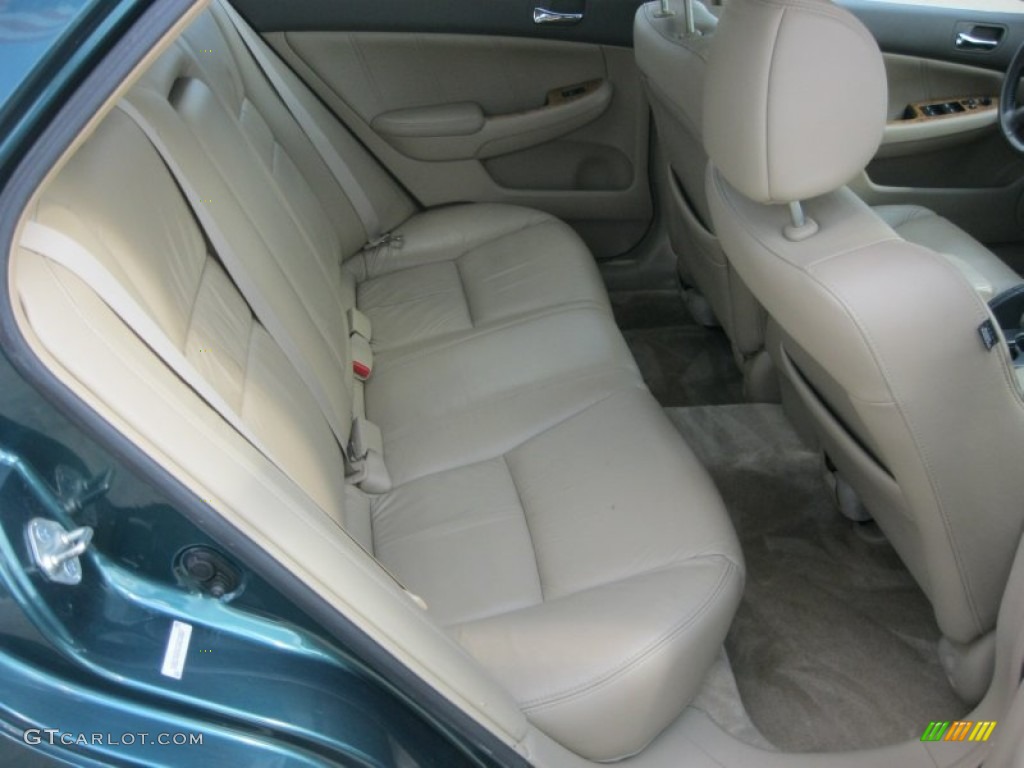 2003 Accord EX V6 Sedan - Noble Green Pearl / Ivory photo #34