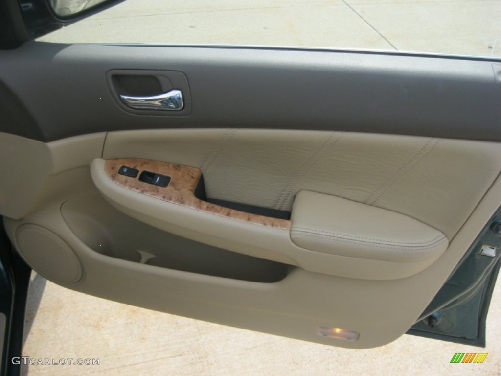 2003 Accord EX V6 Sedan - Noble Green Pearl / Ivory photo #36
