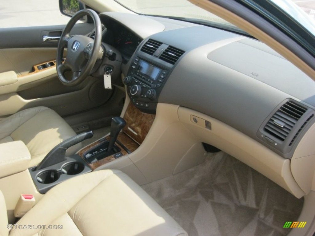 2003 Accord EX V6 Sedan - Noble Green Pearl / Ivory photo #37