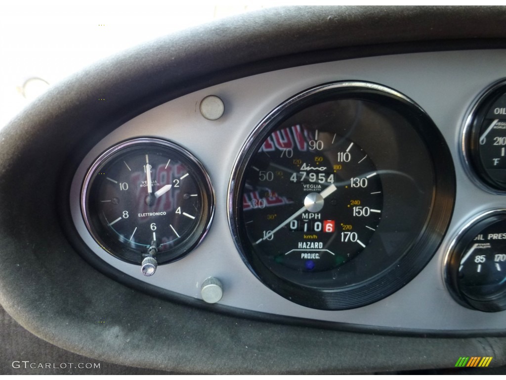 1974 Ferrari Dino 246 GTS Gauges Photo #84765794