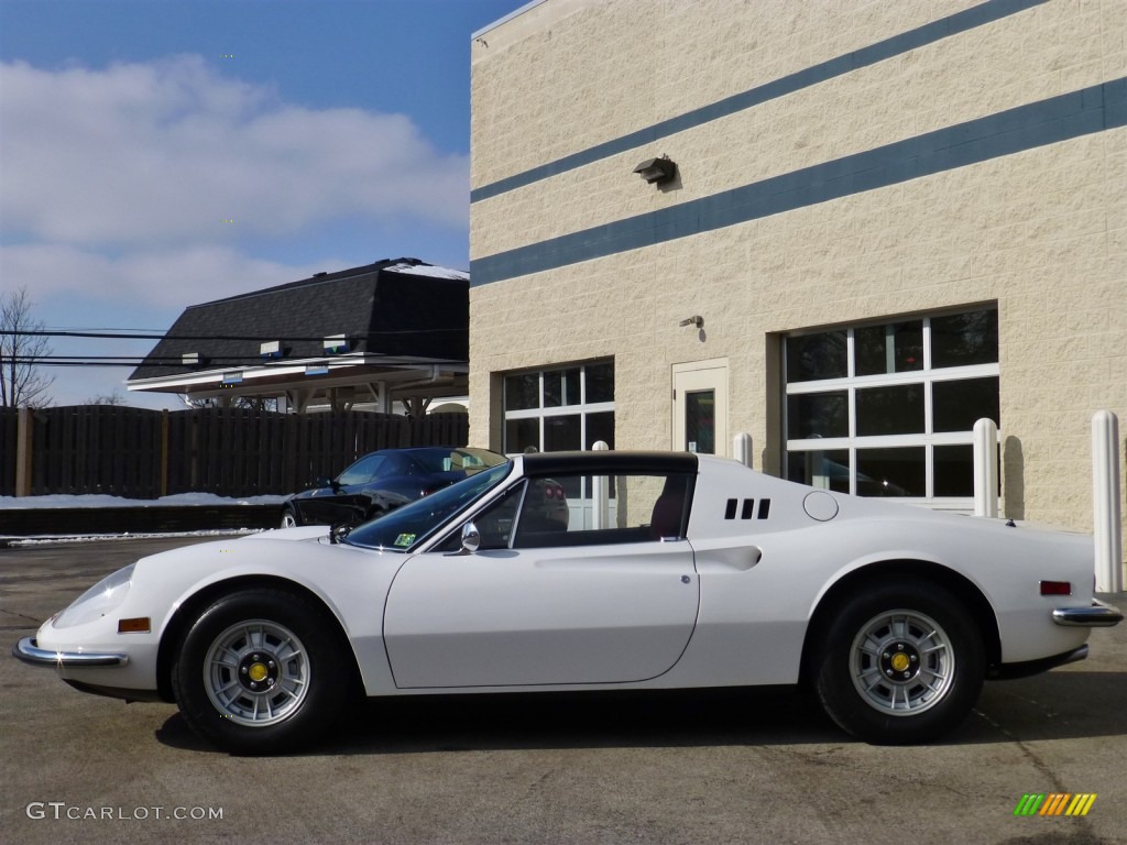 Bianco (White) 1974 Ferrari Dino 246 GTS Exterior Photo #84765971