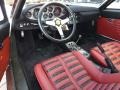 Red/Black 1974 Ferrari Dino 246 GTS Interior Color