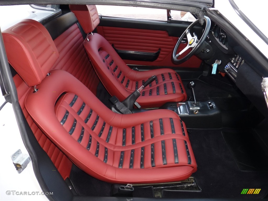 Red/Black Interior 1974 Ferrari Dino 246 GTS Photo #84766286