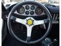 1974 Ferrari Dino Red/Black Interior Steering Wheel Photo
