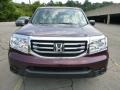 2013 Dark Cherry Pearl Honda Pilot LX  photo #8