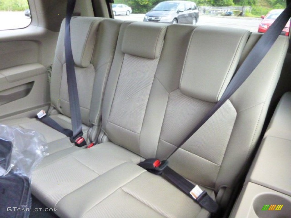 2013 Honda Pilot LX Rear Seat Photos