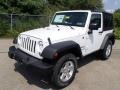 Bright White 2014 Jeep Wrangler Sport S 4x4 Exterior
