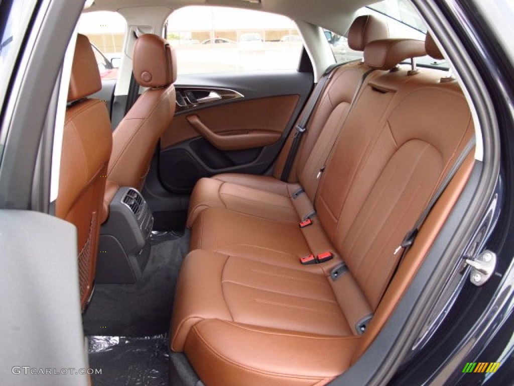 2014 Audi A6 3.0T quattro Sedan Rear Seat Photo #84768548