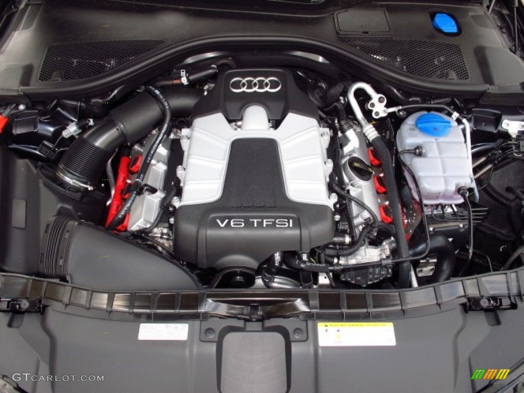 2014 Audi A6 3.0T quattro Sedan 3.0 Liter Supercharged FSI DOHC 24-Valve VVT V6 Engine Photo #84768944