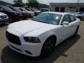 2014 Bright White Dodge Charger R/T Plus AWD  photo #2