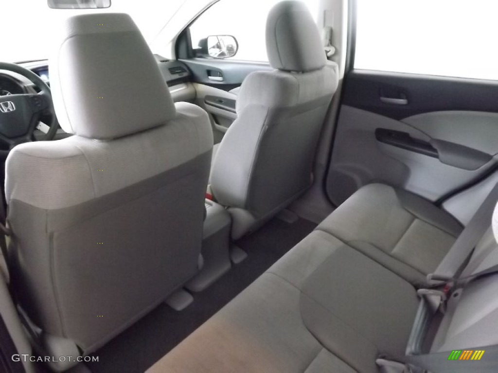 2014 CR-V LX - Basque Red Pearl II / Gray photo #24