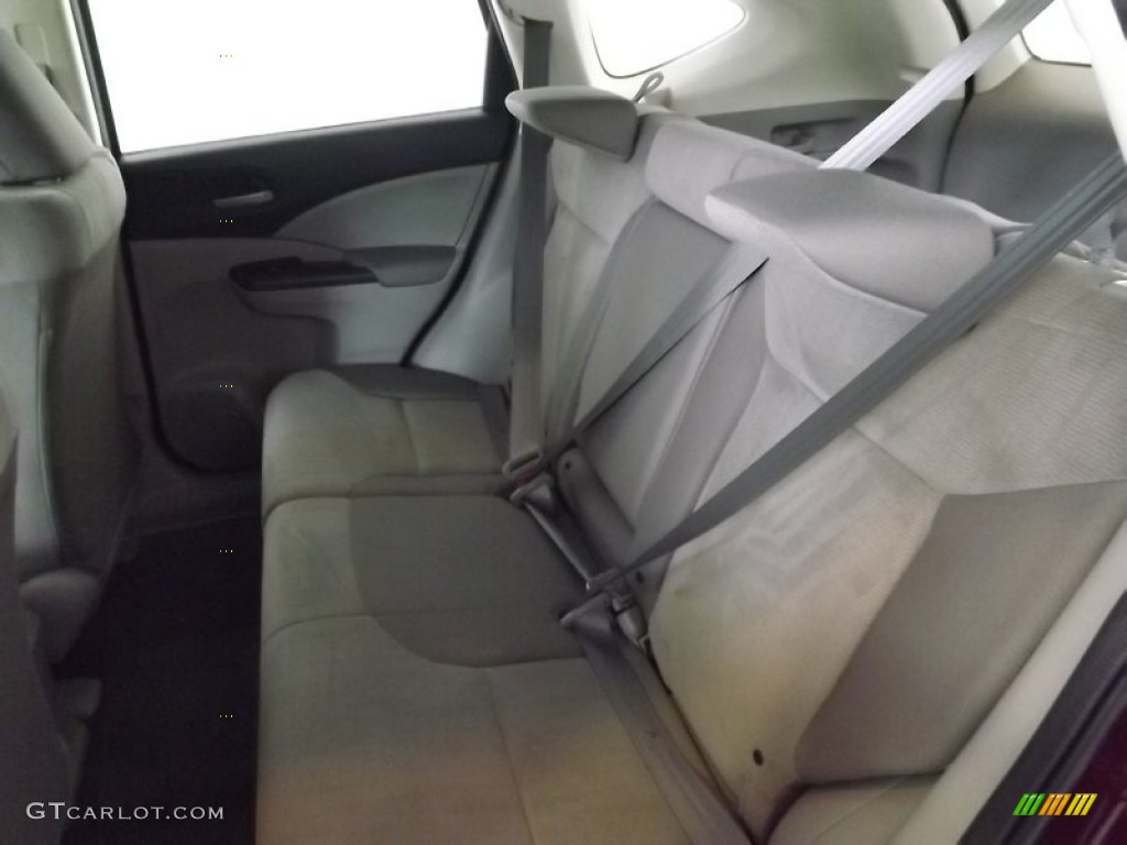 2014 CR-V LX - Basque Red Pearl II / Gray photo #25