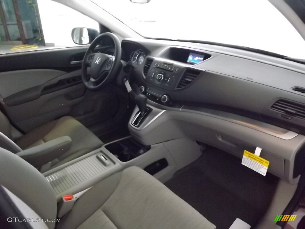 2014 Honda CR-V LX Gray Dashboard Photo #84769520