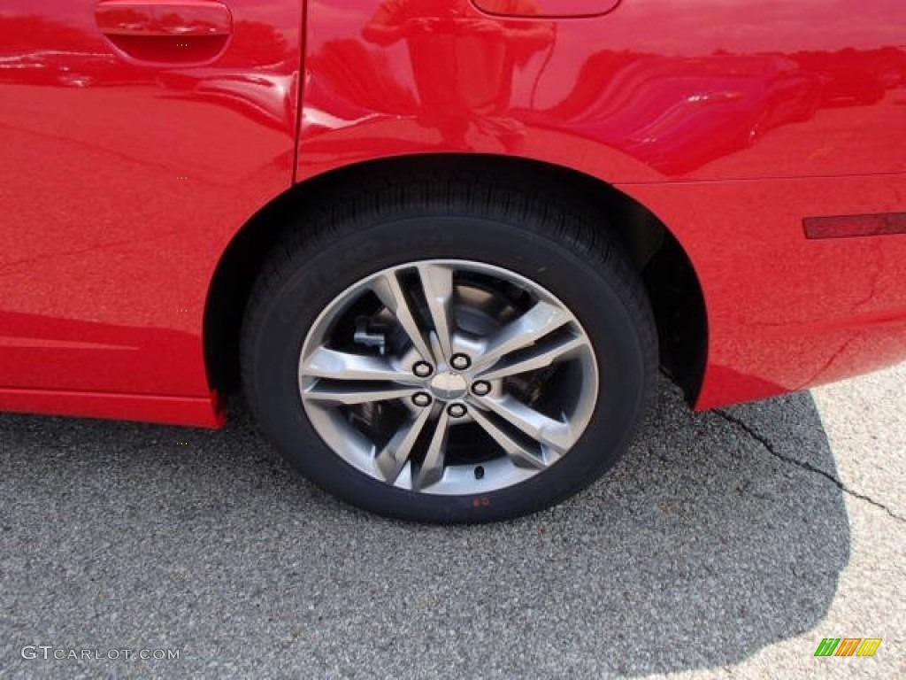 2014 Charger SXT Plus AWD - TorRed / Black photo #9