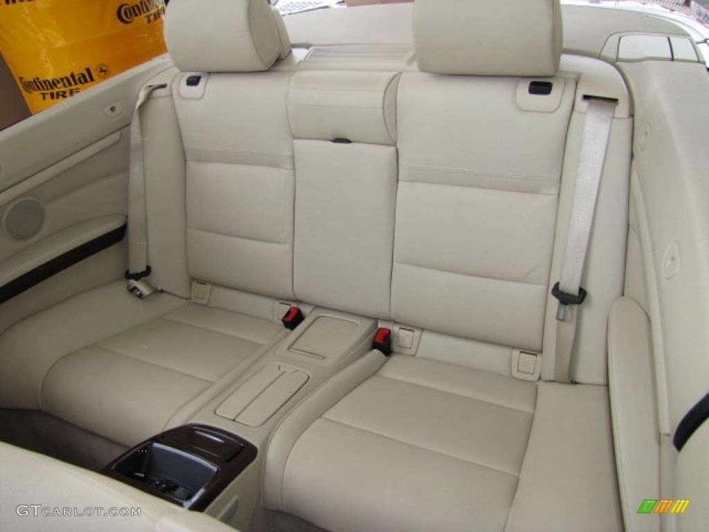Cream Beige Dakota Leather Interior 2009 BMW 3 Series 328i Convertible Photo #84769859