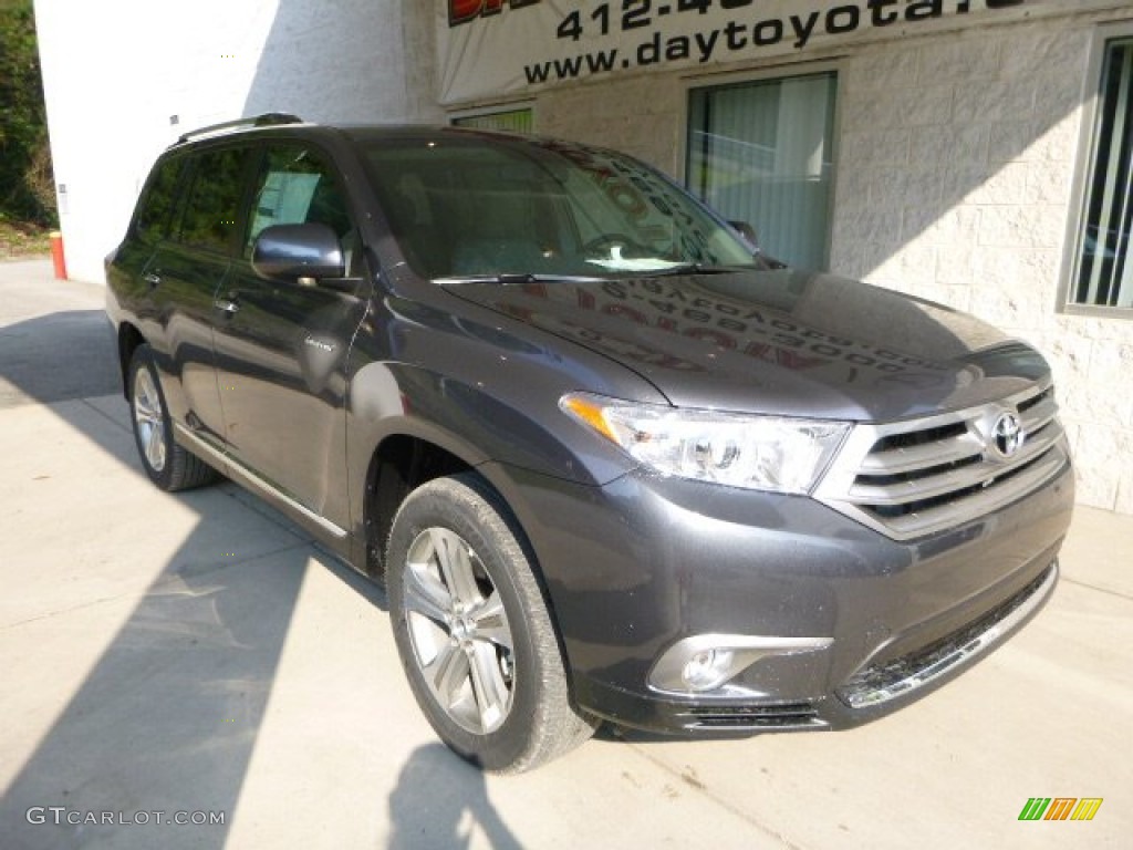 2013 Highlander Limited 4WD - Magnetic Gray Metallic / Ash photo #1