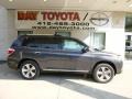 2013 Magnetic Gray Metallic Toyota Highlander Limited 4WD  photo #2