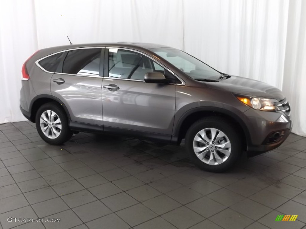 2013 CR-V EX - Urban Titanium Metallic / Black photo #5