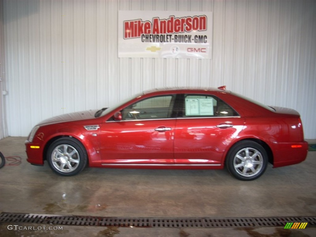 2009 STS 4 V6 AWD - Crystal Red / Cashmere photo #5