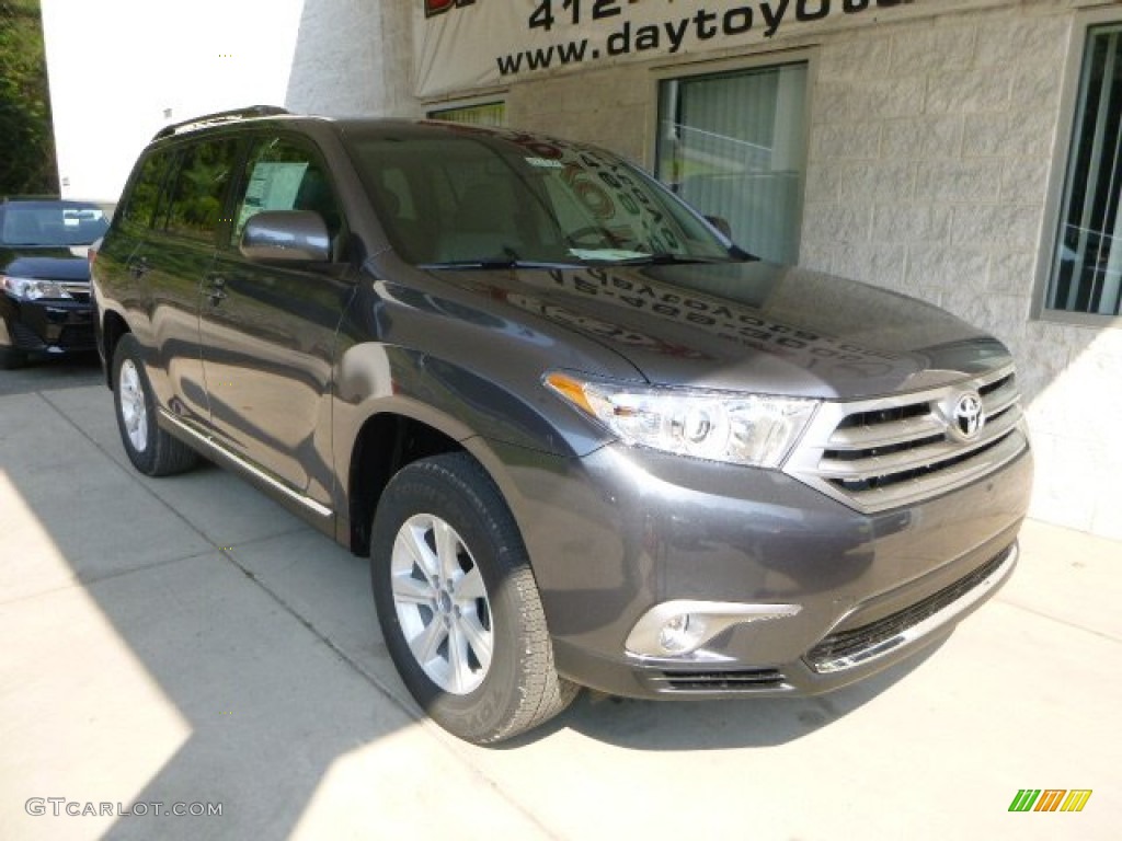 2013 Highlander SE 4WD - Magnetic Gray Metallic / Ash photo #1