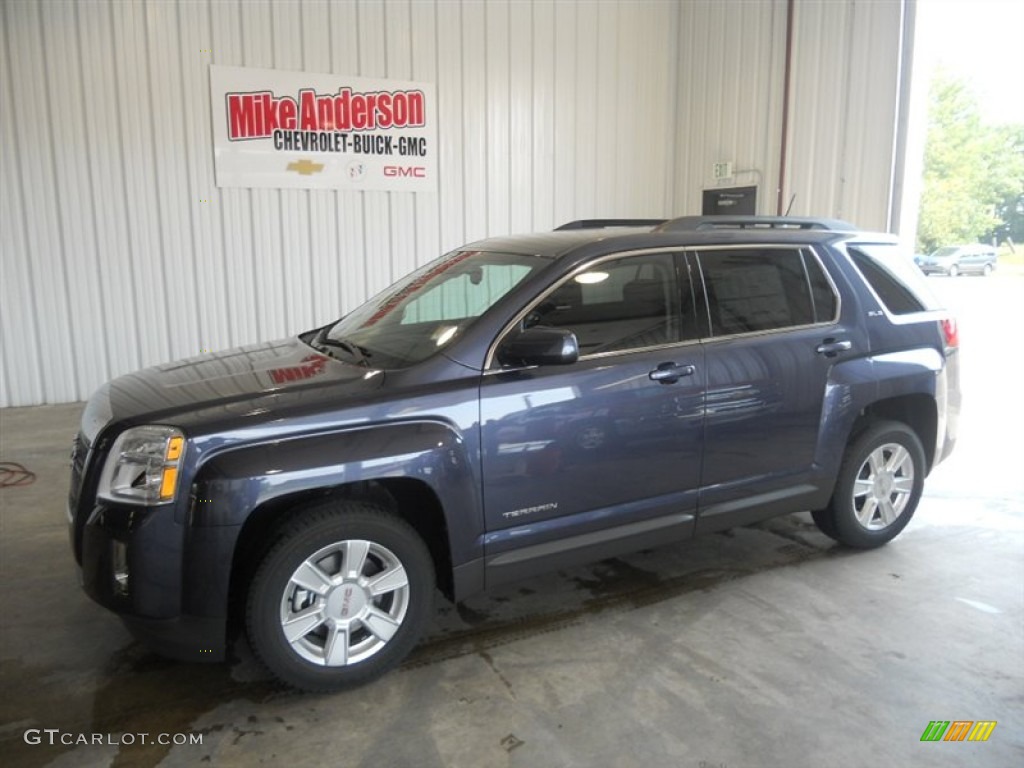 2013 Terrain SLE - Atlantis Blue Metallic / Jet Black photo #1