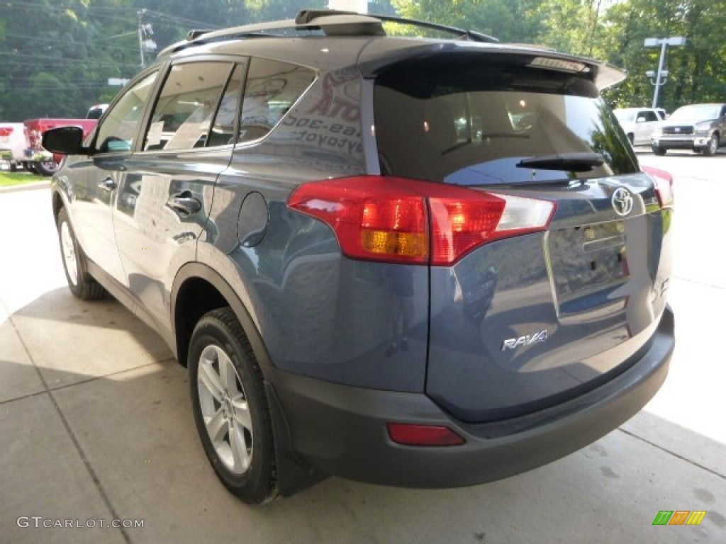 2013 RAV4 XLE AWD - Shoreline Blue Pearl / Black photo #5