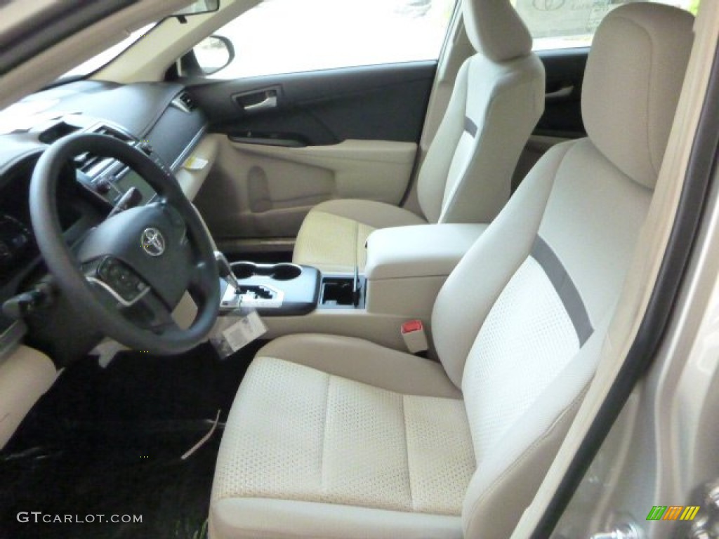 2013 Camry LE - Champagne Mica / Ivory photo #13