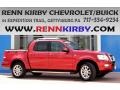 2008 Colorado Red Ford Explorer Sport Trac Limited 4x4  photo #1