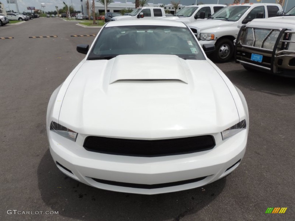 2011 Mustang V6 Premium Coupe - Performance White / Charcoal Black photo #2