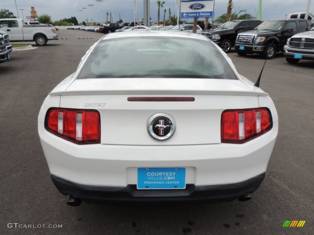 2011 Mustang V6 Premium Coupe - Performance White / Charcoal Black photo #3