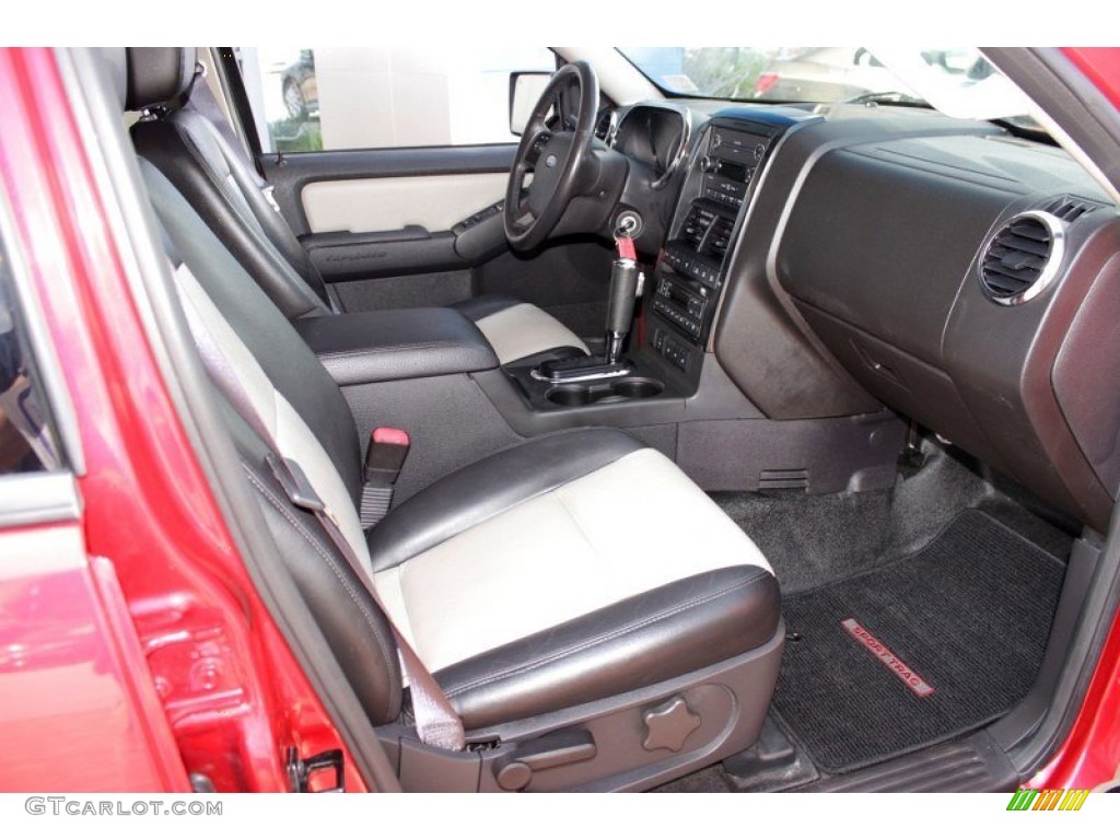 2008 Explorer Sport Trac Limited 4x4 - Colorado Red / Camel photo #7