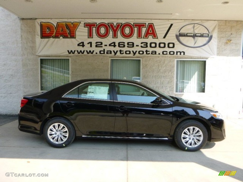 2013 Camry LE - Attitude Black Metallic / Ash photo #2